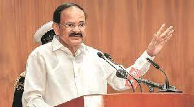 Rajya Sabha Chairman Naidu administered oath to S Selvaganbethi and Sushmita Dev