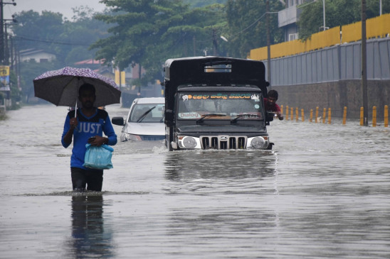 श्रीलंका में तेज हवा के साथ भारी बारिश, 6 लोगों की हुई मौत