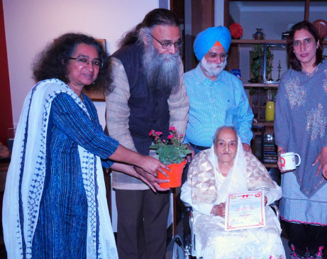 पंजाबी यूनिवर्सिटी की पहली महिला कुलपति को किया गया सम्मानित