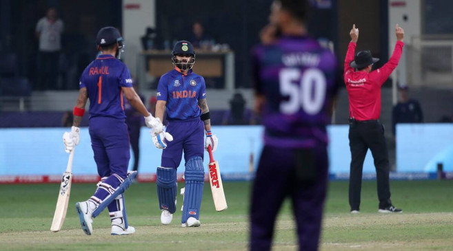भारतीय टीम ने स्कॉटलैंड को 8 विकेट से दी मात, अब निगाहे अफगान-न्यूजीलैंड मैच पर
