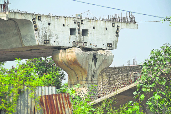 No report came even after 39 days of Pardi-Kalmana bridge collapse