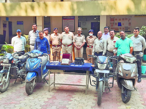 Notorious criminal arrested, confessed in interrogation and eight thefts