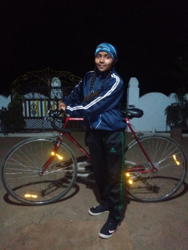 Shashi will represent the state in the National Cycling Championship