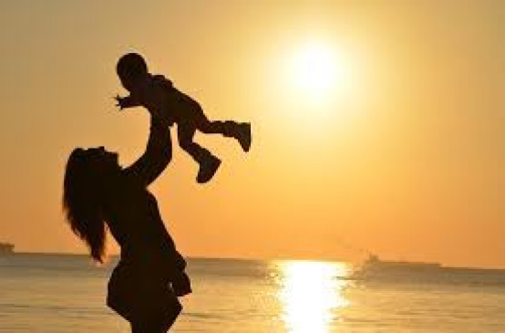 The children start crying on seeing the mother, and she is yearning to hug them.