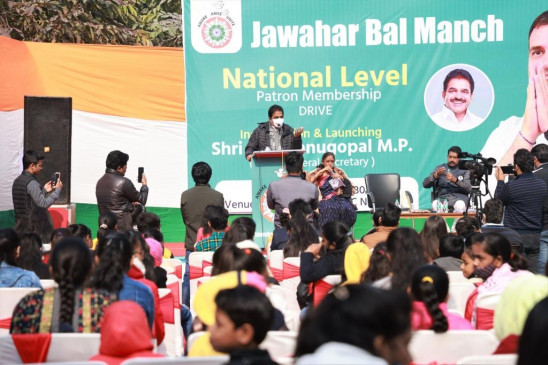 Patron membership campaign of Jawahar Bal Manch started
