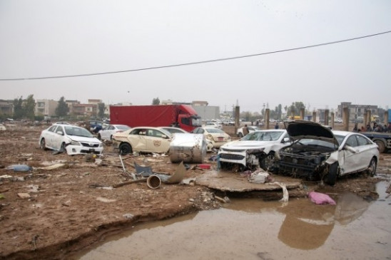 तूफान और बारिश से एरबिल में 15 क्षेत्रों को हुआ नुकसान, 12 लोगों की हो गई मौत