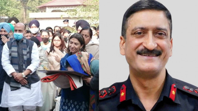 नहीं रुके आंसू, घुटनों के बल बैठ गई ब्रिगेडियर लिड्डर की पत्नी, बेटी ने थामा हाथ नहीं रुके आंसू, घुटनों के बल बैठ गई ब्रिगेडियर लिड्डर की पत्नी, बेटी ने थामा हाथ