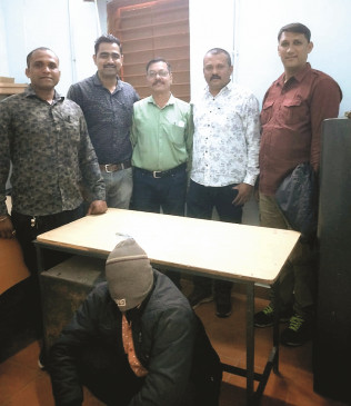 Burglar arrested, goods worth 68 thousand seized