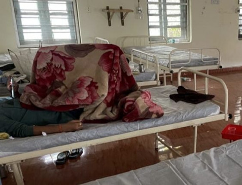 Misleading the district, hiding the deaths in the second wave, now the game of covering up the positive patients!