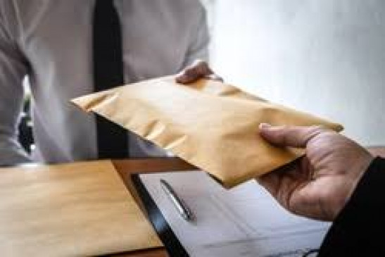 Two arrested while taking bribe