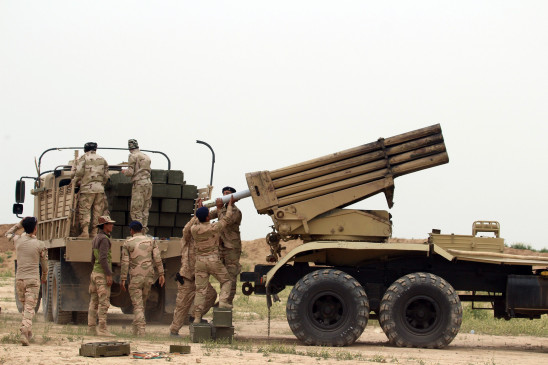 सलाहकारों के आवास वाले इराकी सैन्य एयरबेस पर दागे गए 6 रॉकेट