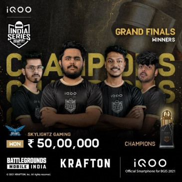 Skylights Gaming emerged as the inaugural champion of the BGMI India Series 2021