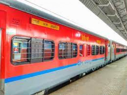 Partial change in timing of Puri-Ajmer Express