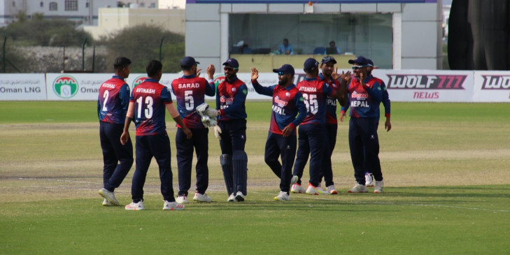 नेपाल और ओमान ने अपने-अपने मैच जीते