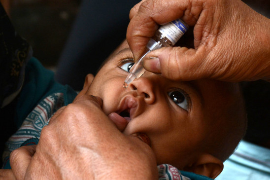 10 लाख से अधिक बच्चों के लिए पोलियो विरोधी अभियान शुरू