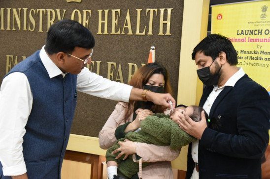 पोलियो मुक्त स्थिति बनाए रखने के लिए भारत ने राष्ट्रीय पोलियो टीकाकरण अभियान शुरू किया