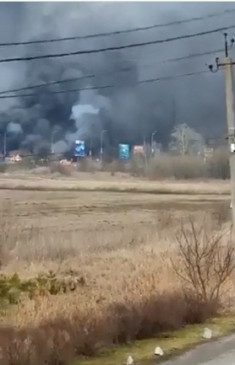 यूक्रेन के खारकीव में गैस पाइपलाइन में विस्फोट