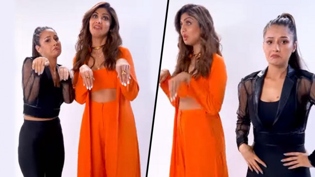 शिल्पा शेट्टी और शहनाज गिल ने बोरिंग डे पर साथ में की मस्ती