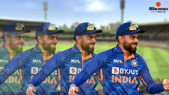 Virat Kohli appeared in his old style, robbed the gathering by doing dance steps, see VIDEO Virat Kohli appeared in his old style, robbed the gathering by doing dance steps, see VIDEO