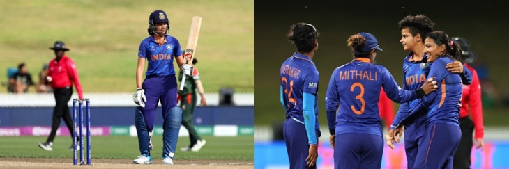 Womens World Cup: India beat Bangladesh by 110 runs, semi-final hopes intact Womens World Cup: India beat Bangladesh by 110 runs, semi-final hopes intact