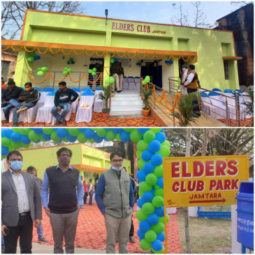 Elders club formed in six blocks of Jamtara, removing the loneliness of the elderly