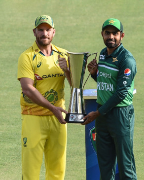 Australia unveiled the new jersey in the first ODI against Pakistan Australia unveiled the new jersey in the first ODI against Pakistan