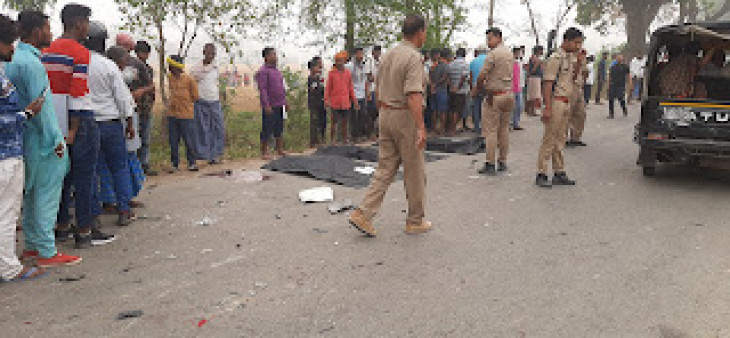 आजमगढ़ में मुठभेड़ के दौरान पुलिस की गोली से अपराधी अबू सहमा घायल