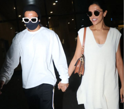 रणवीर और दीपिका का न्यू एयरपोर्ट लुक, जीत रहा है फैंस का दिल रणवीर और दीपिका का न्यू एयरपोर्ट लुक, जीत रहा है फैंस का दिल