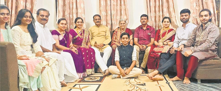 Unity in the family is necessary for a happy life