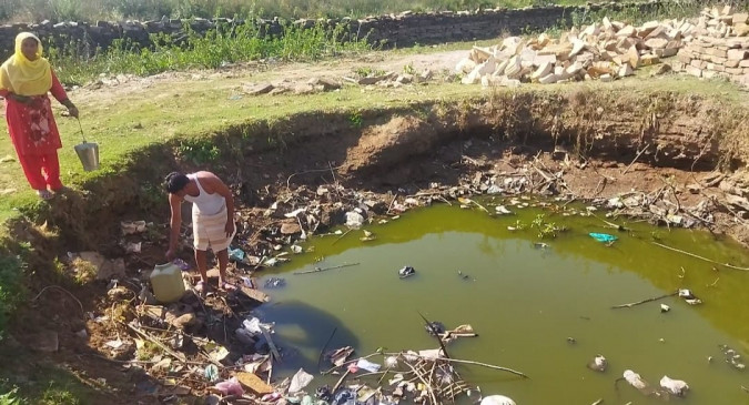 जिला प्रशासन की नाकामी से ग्राम टगरा में सालो से पानी का अकाल