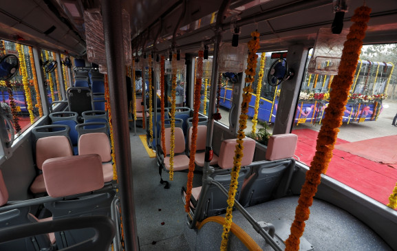 80 new AC buses added to Delhis fleet