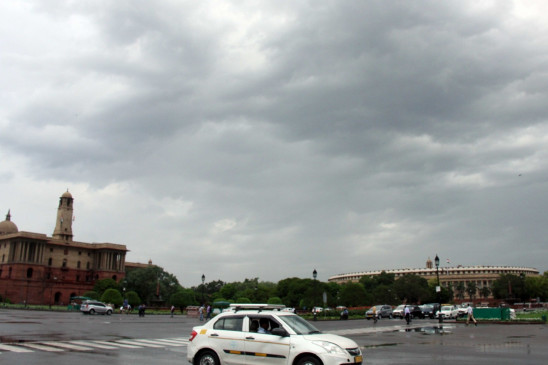Light rain likely in Delhi on Wednesday, Thursday