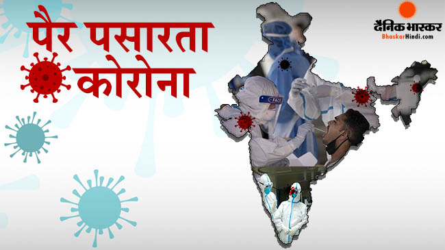 देश में एक बार फिर रफ्तार पकड़ रहा है कोरोना, पहले की तुलना में 7.3% की हुई बढ़ोतरी