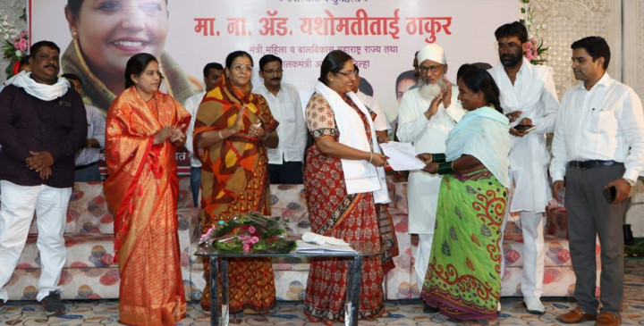 Distributed leases to 147 flood affected families of Valgaon Distributed leases to 147 flood affected families of Valgaon