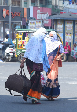 Nagpur mercury hot, heat wave warning