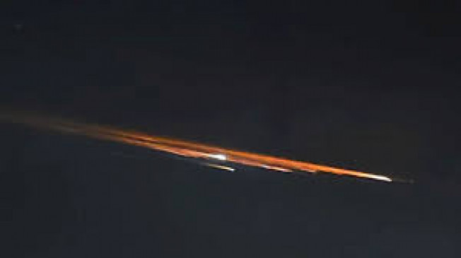Not a meteorite and a falling star - Parts of a rocket fell from the sky