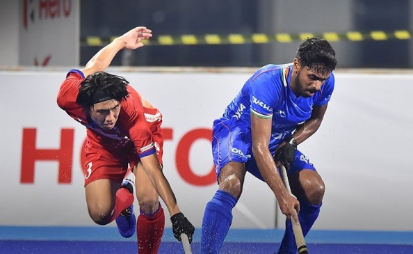 Indian hockey team beat Japan 2-1 in Asia Cup