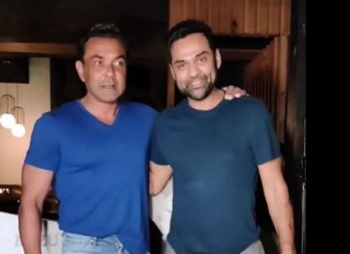 अभय देओल और बॉबी देओल ने जंगल क्राई की पूरी टीम के साथ किया डिनर, यहां देखें वीडियो