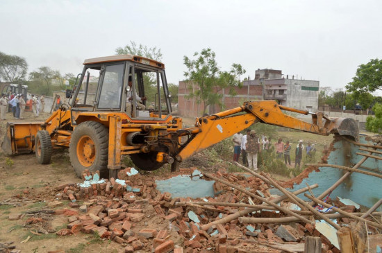 After a decade and a half, 7 and a half acres of Dhawari pond encroachment free