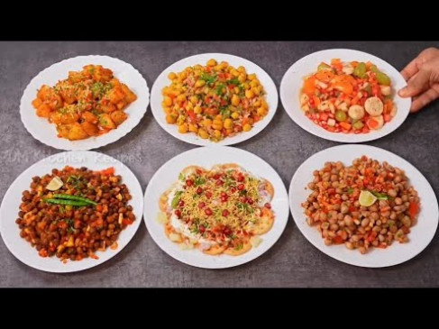 10 मिनट में अलग - अलग तरीको से  बनाए चाट