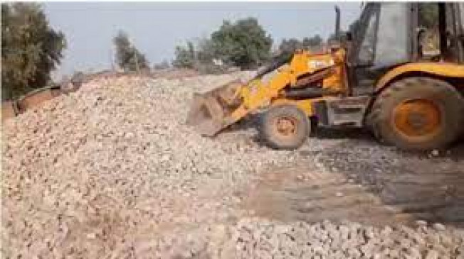 Illegal excavation of the soil of Yevdas crematorium