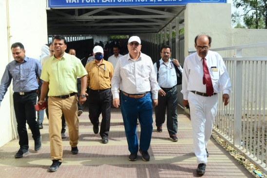 Railway safety audit team tested the safety system of rail operation
