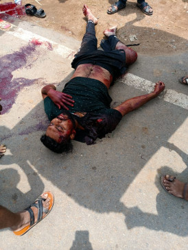 One killed in truck-two wheeler collision
