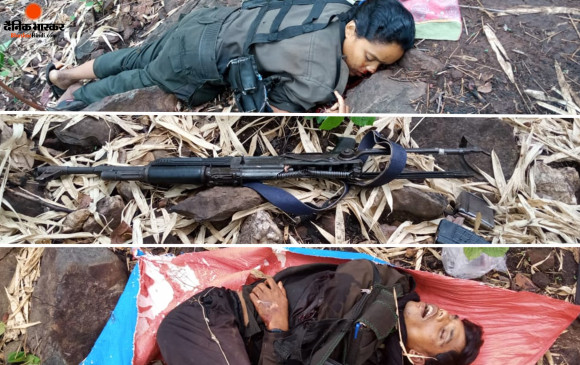 बालाघाट में पुलिस को मिली बड़ी सफलता, मुठभेड़ में दड़ेकसा दलम के तीन नक्सलियों को मार गिराया