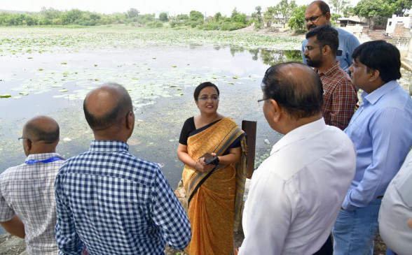 Wadali pond will be developed from the point of view of tourism Wadali pond will be developed from the point of view of tourism