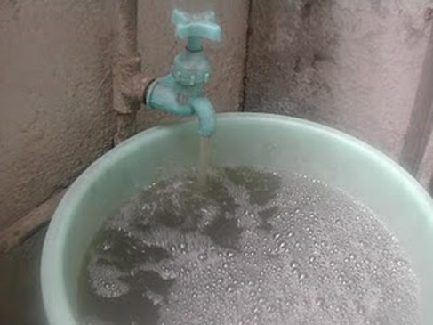 Water supply in Yevada happening after four days, people upset Water supply in Yevada happening after four days, people upset