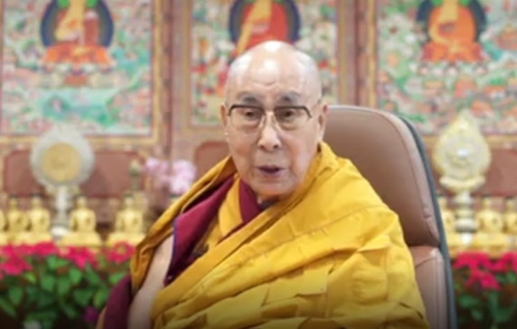 तिब्बती आध्यात्मिक बौद्ध  गुरु  दलाई लामा ने दी द्रौपदी मुर्मू को बधाई