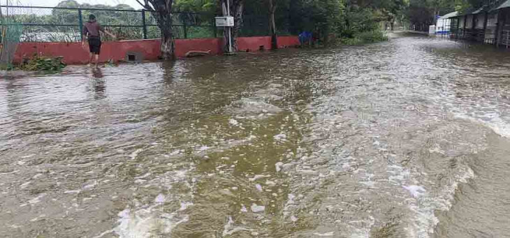 केंद्रीय दल ने तेलंगाना के बाढ़ प्रभावित इलाकों का दौरा किया