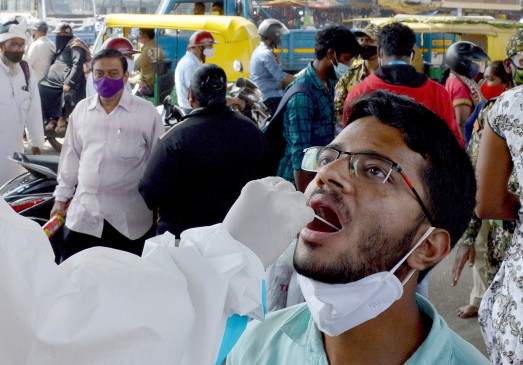 भारत में कोविड के 21,411 नए मामले, 67 मौतें भारत में कोविड के 21,411 नए मामले, 67 मौतें