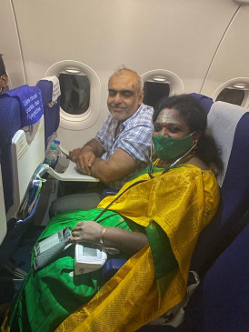 तेलंगाना की राज्यपाल विमान में बीमार सह-यात्री की देखभाल के लिए चिकित्सक बनीं
